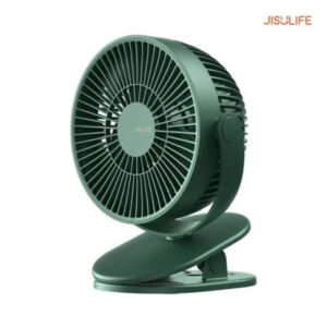 JISULIFE FA18S Portable Clip Fan Rechargeable With 4000mAh Battery