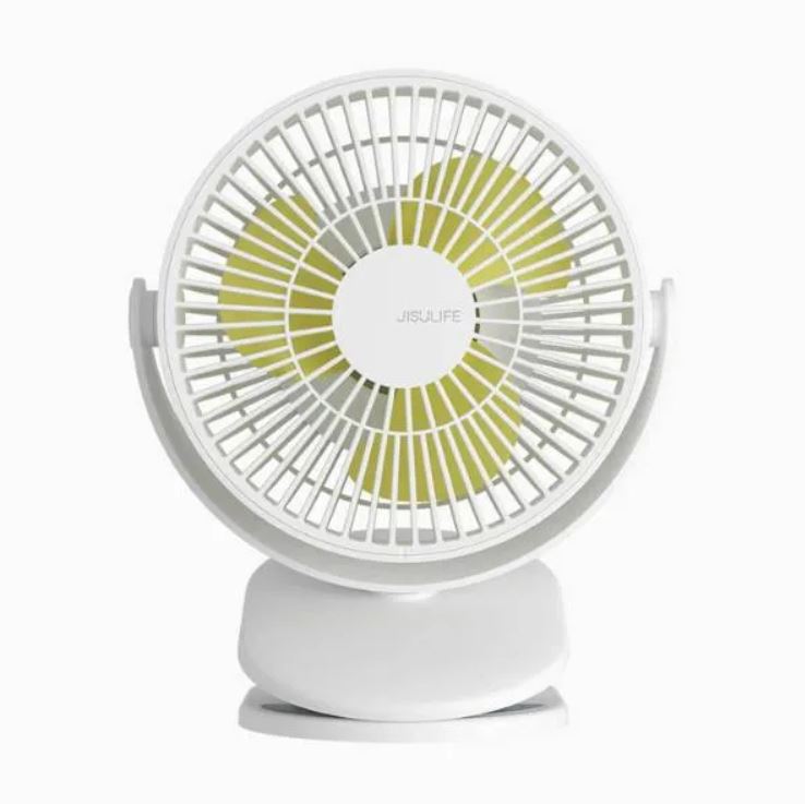 JISULIFE FA18S Portable Clip Fan Rechargeable With 4000mAh Battery - Image 2